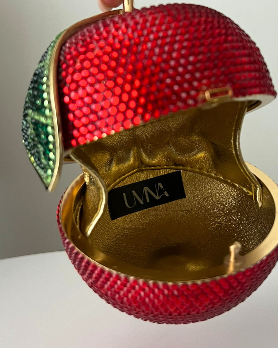 Red Lady Apple Clutch