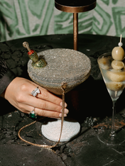 Dripped Dirty Martini
