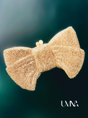 Little Gold Knot Clutch